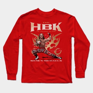 Shawn Michaels HBK Flex Long Sleeve T-Shirt